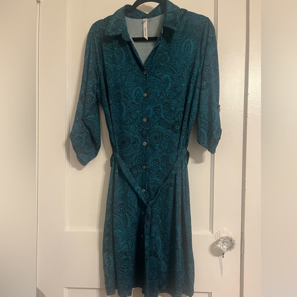 Button down dress